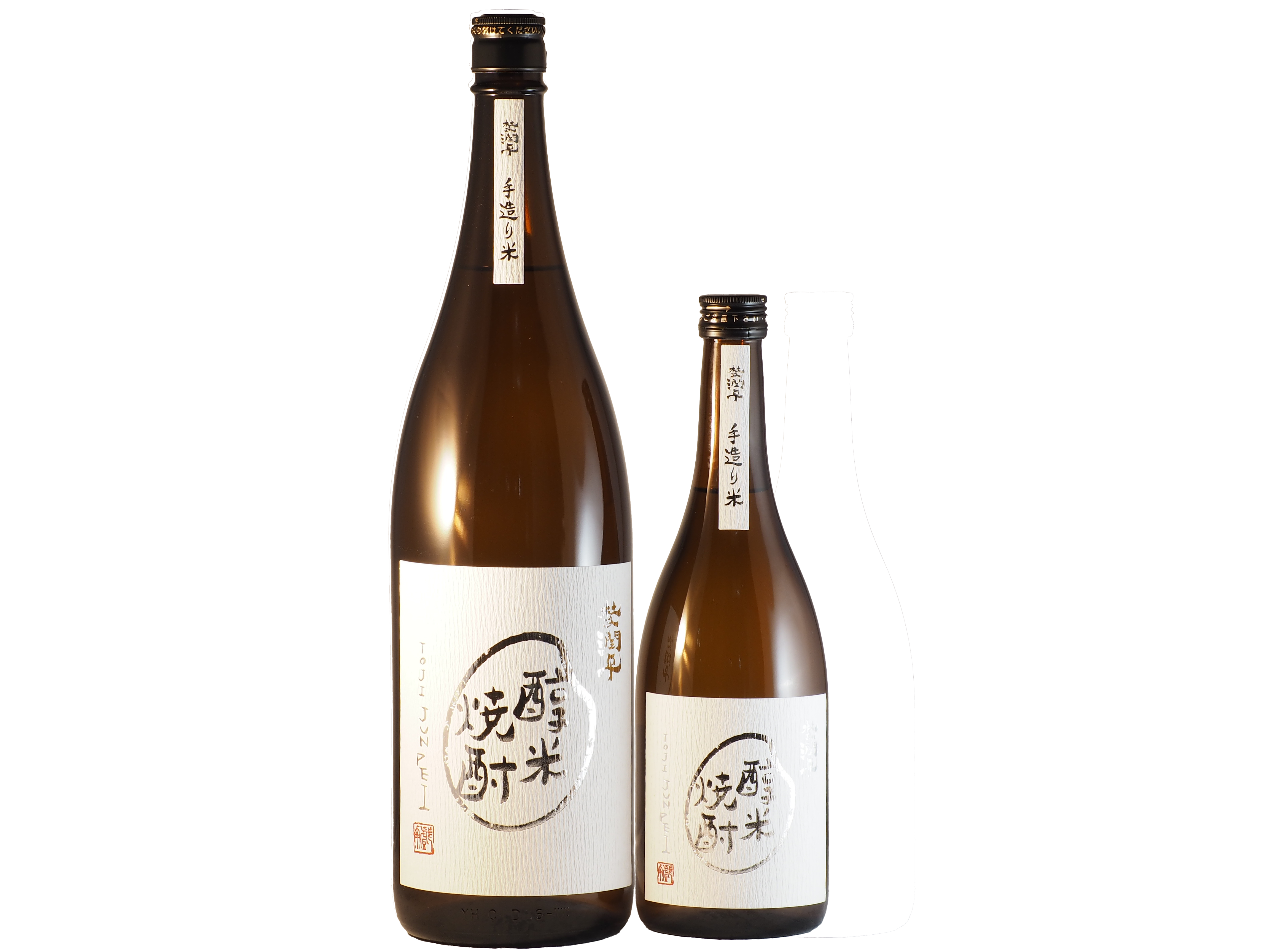 焼酎 6本セット 黒色瓶 金色ロゴ杜氏潤平 杜氏潤平 【潤の醇】 麦 25度 1800ml | 日本酒・地酒 自然派